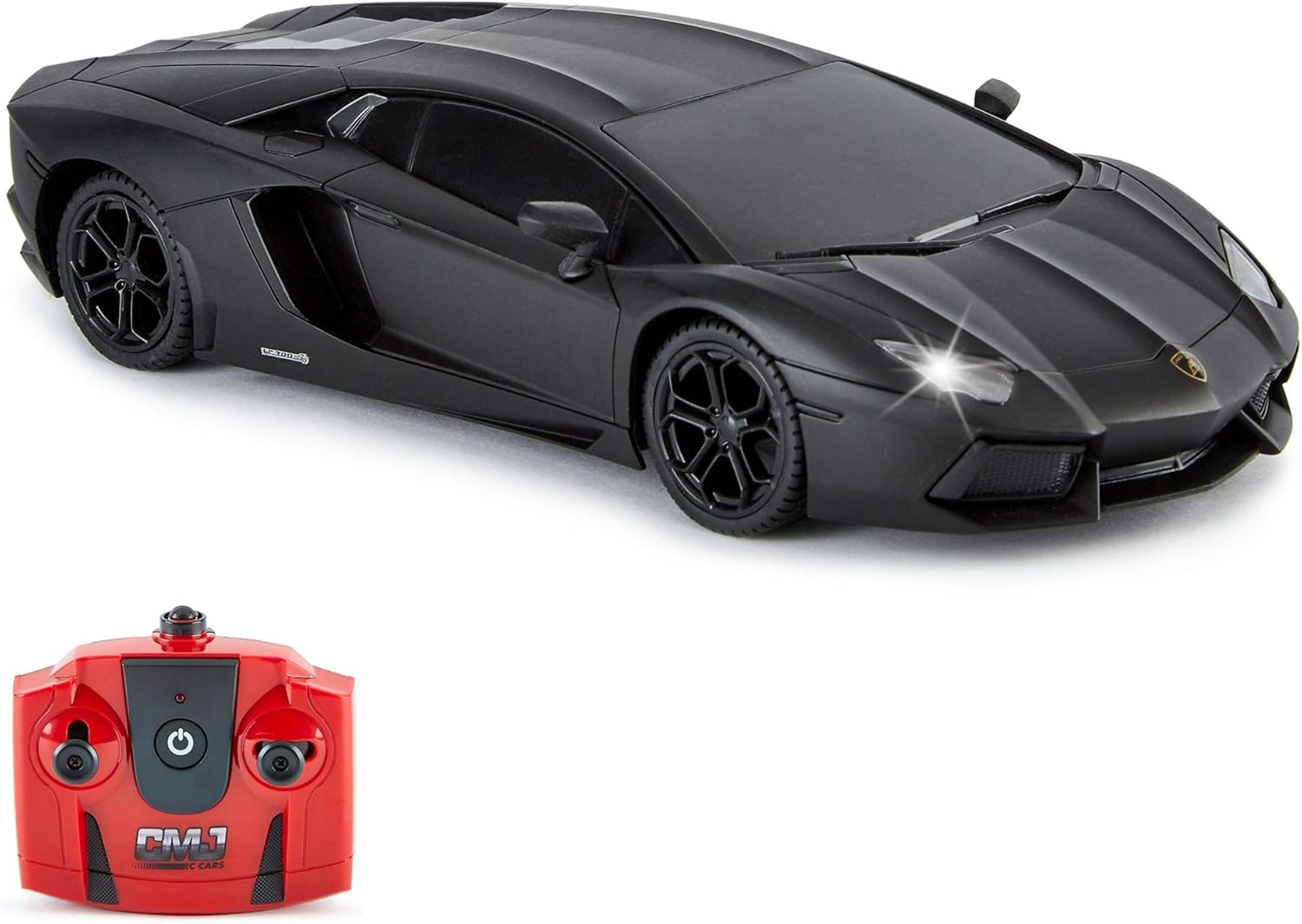 Lamborghini Aventador Matte Black 1:24